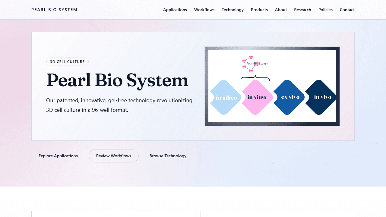 Pearl Bio System Rebuild