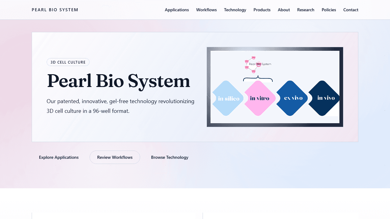 Pearl Bio System Rebuild