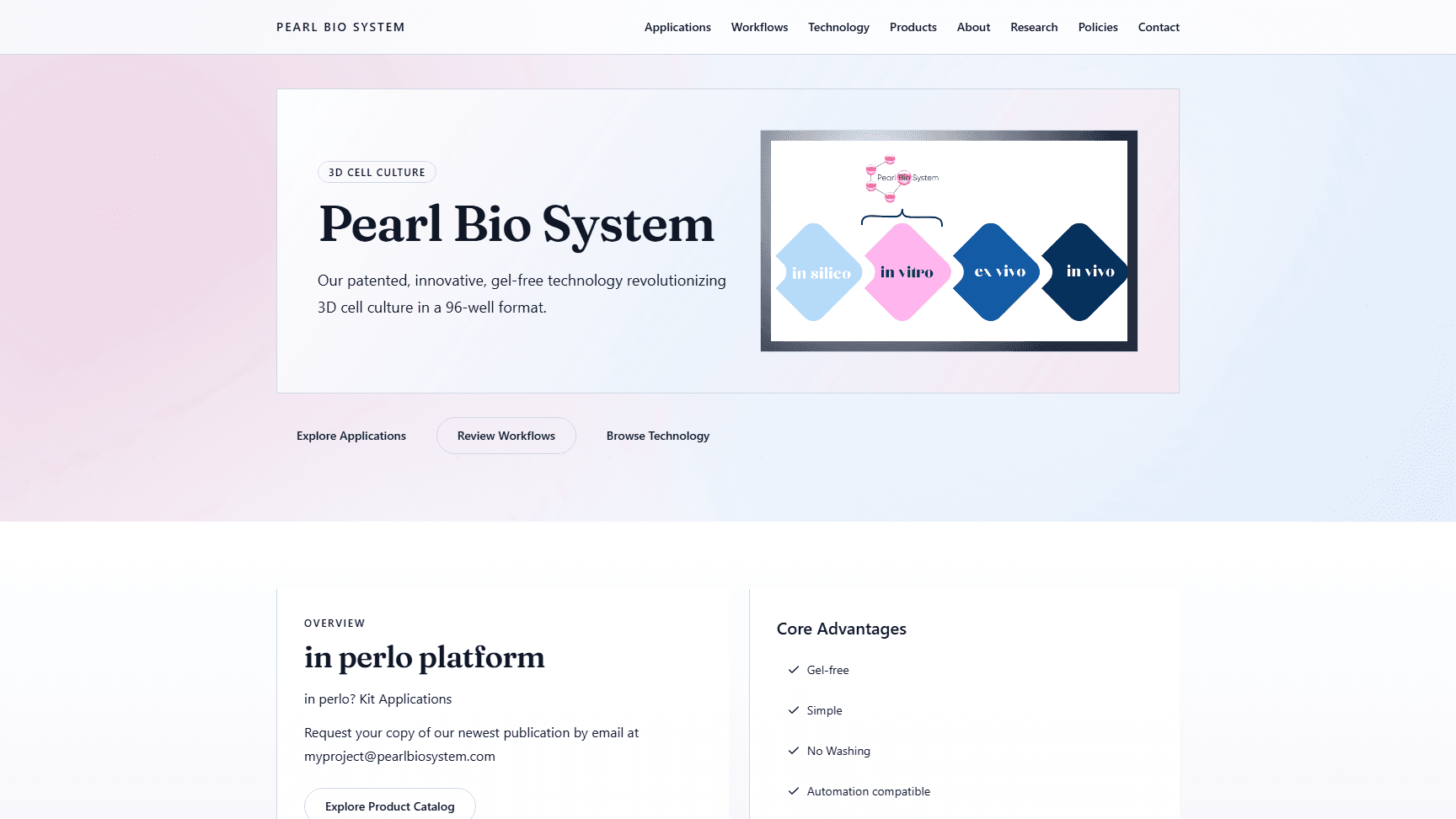 Pearl Bio System Rebuild